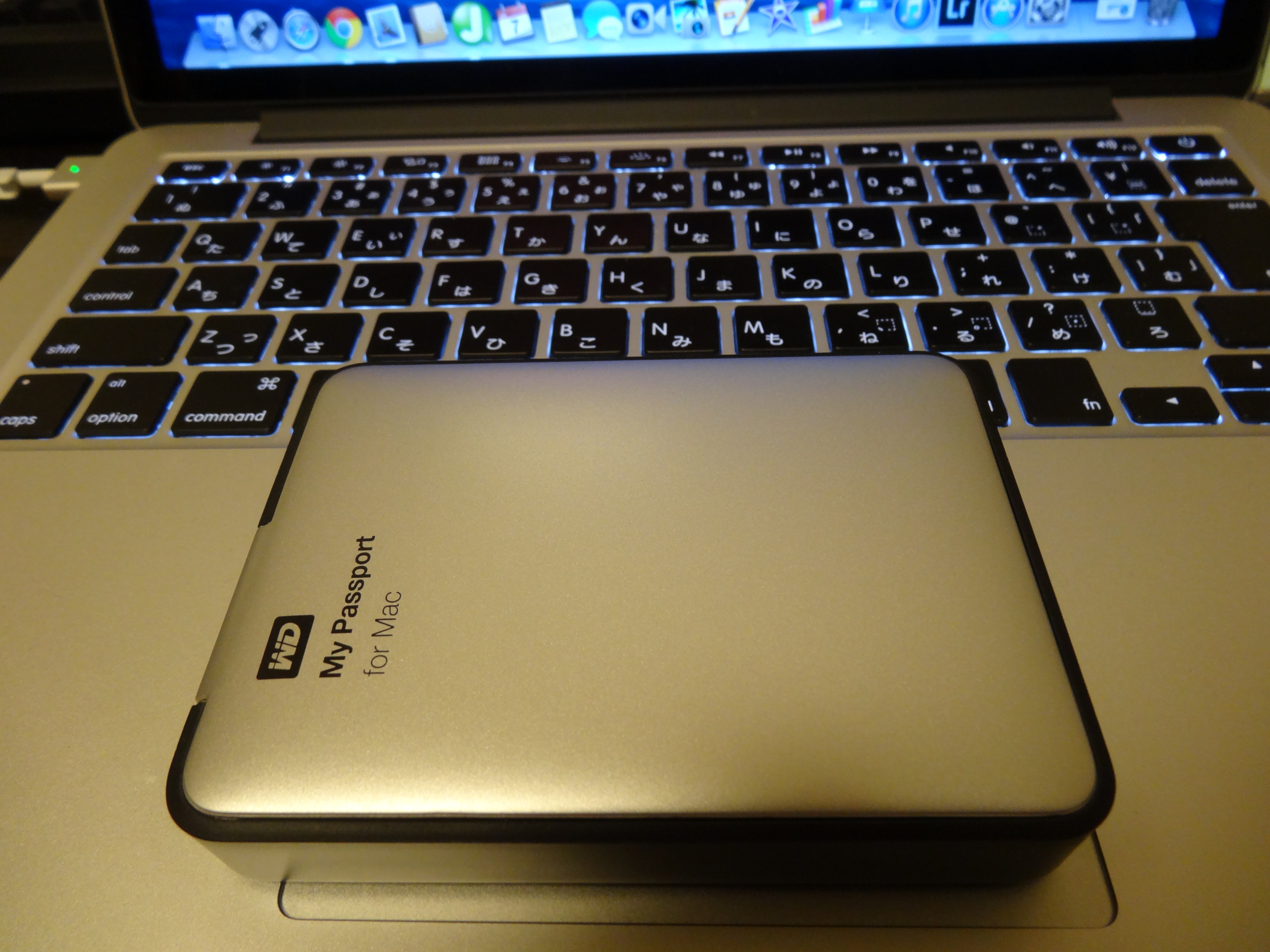 MacBookProに最適な外付けHDDはこれだ！