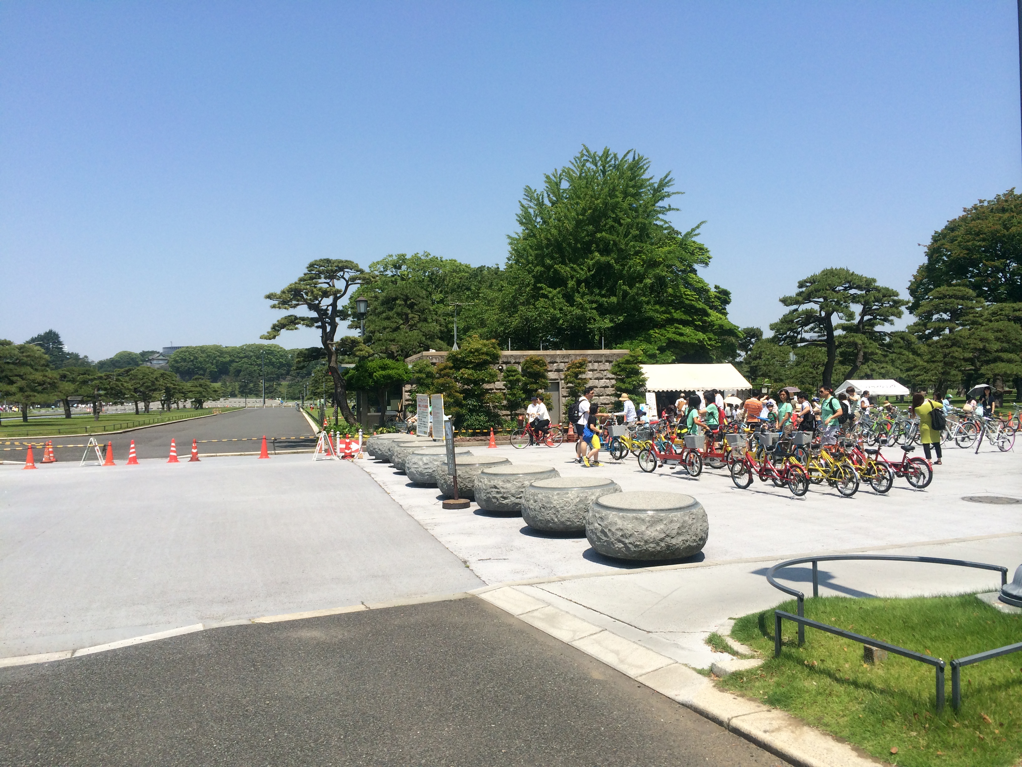 皇居の自転車教室に行ったら、子供が1時間で乗れるようになった！