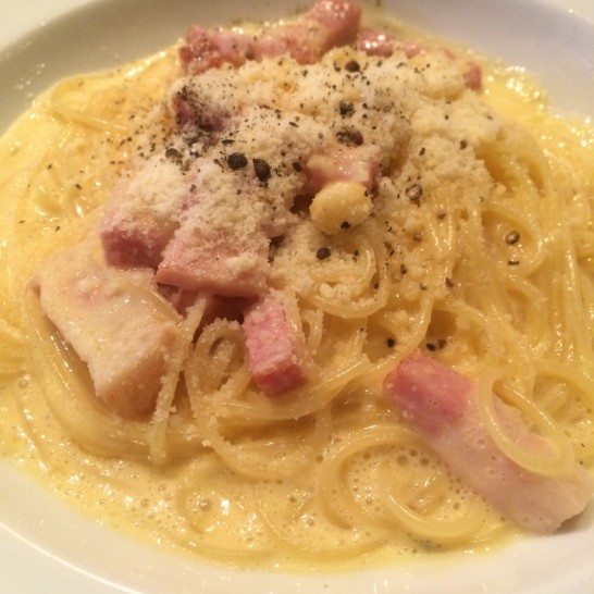 @tokyo grill harbourのパスタ