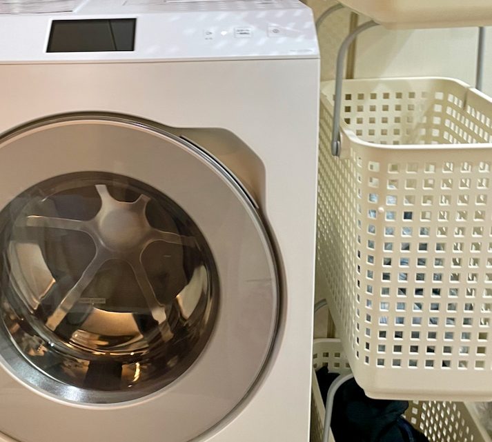 ドラム式洗濯乾燥機を手に入れたので洗濯カゴを工夫してみた